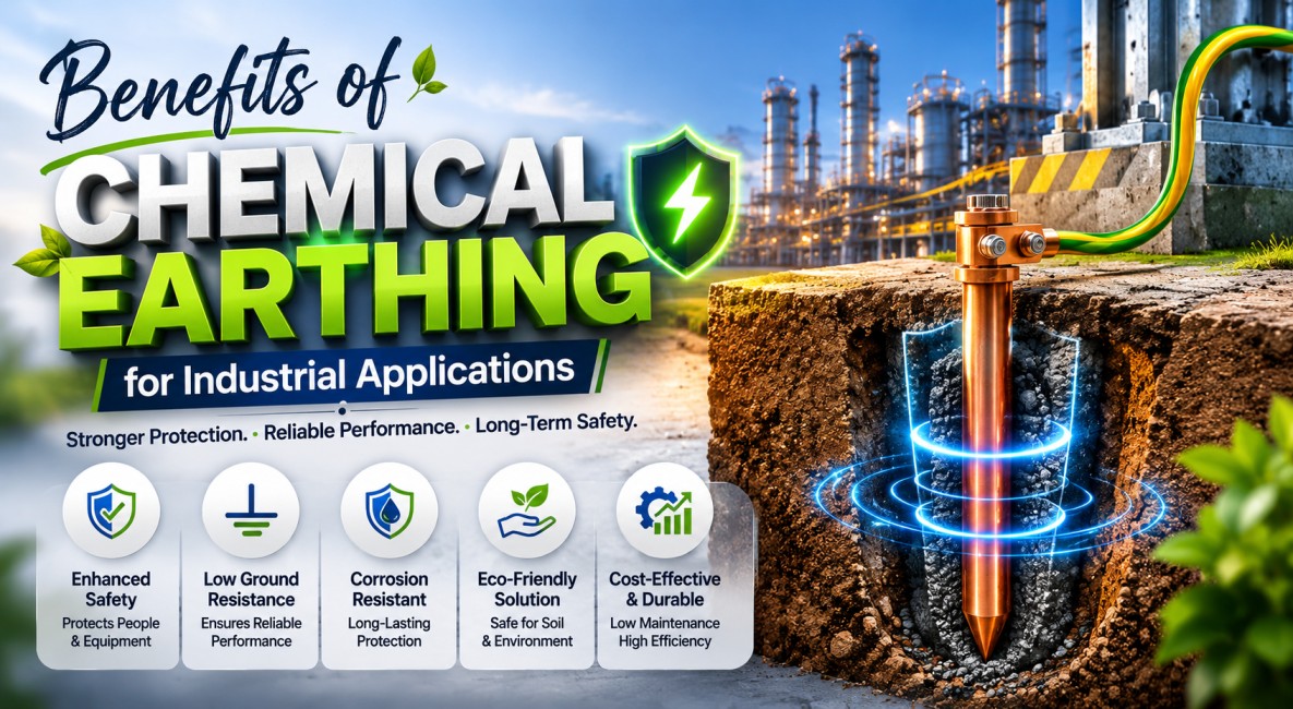 Benefits of Chemical Earthing for Industrial Safety